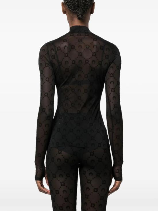 26SS 마린세르 긴팔 티셔츠 WTO388ACJER0005 BK99 Nero - MARINE SERRE