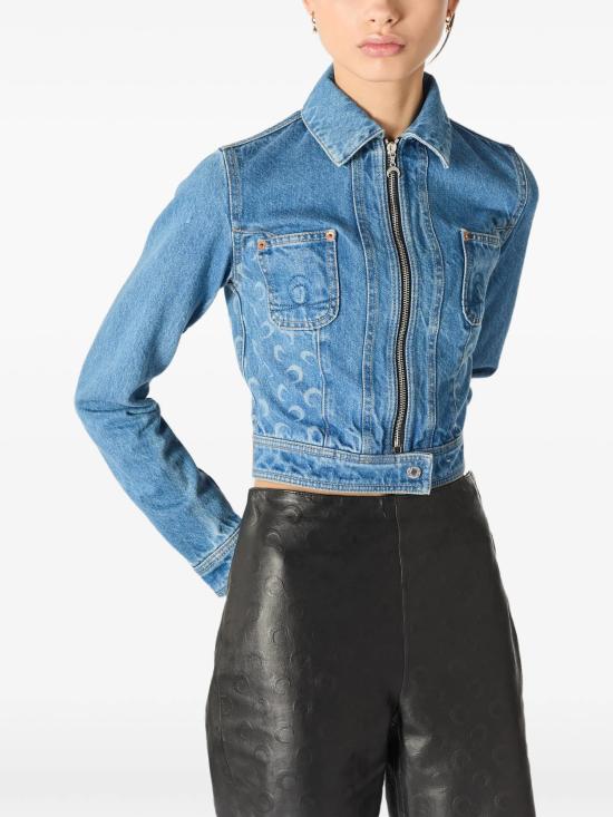 26SS 마린세르 데님 자켓 WJA076ACDEN0002 BL05 Blu - MARINE SERRE