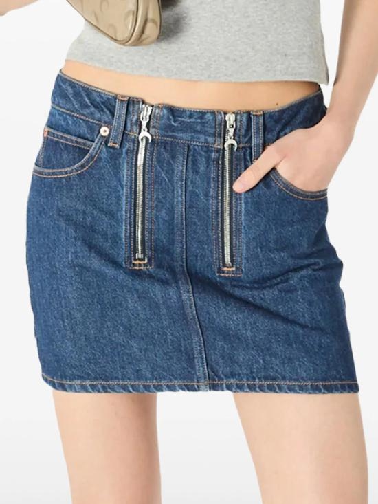 26SS 마린세르 데님 스커트 WSK135ARDEN0002 BL80 Blu - MARINE SERRE