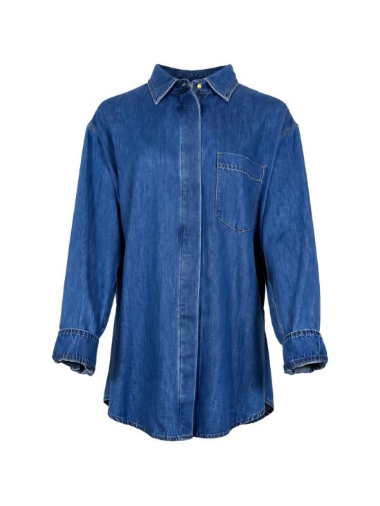 26SS 다크파크 데님 셔츠 WHS02F TBL01W038W038 Blue - DARKPARK