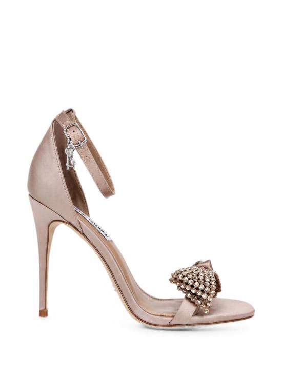 26SS 스티브매든 힐/펌프스 SMSNEWLYWED TUS TAUPE Taupe satin - STEVE MADDEN