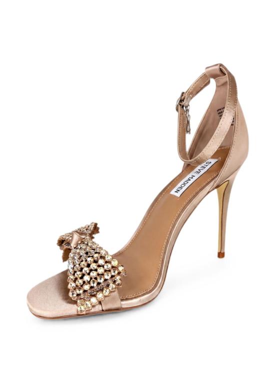 26SS 스티브매든 힐/펌프스 SMSNEWLYWED TUS TAUPE Taupe satin - STEVE MADDEN