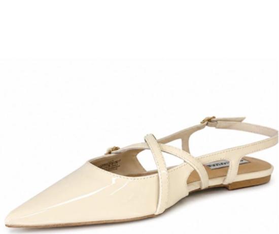 26SS 스티브매든 플랫 슈즈 SMSCLIO IP4 IVYPEARL Ivy pearl patent - STEVE MADDEN