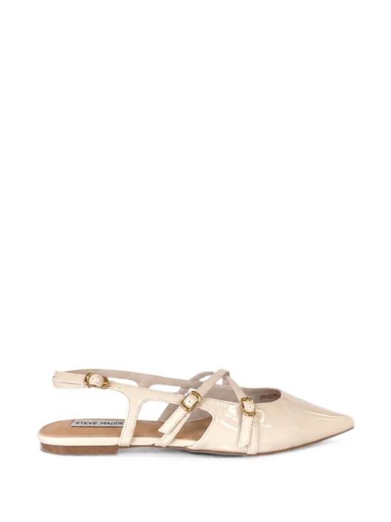 26SS 스티브매든 플랫 슈즈 SMSCLIO IP4 IVYPEARL Ivy pearl patent - STEVE MADDEN