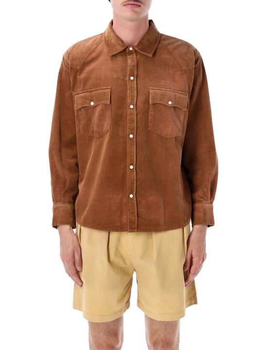 26SS 파운드 긴팔 셔츠 FOSS26SR02012 2096 LIGHT BROWN