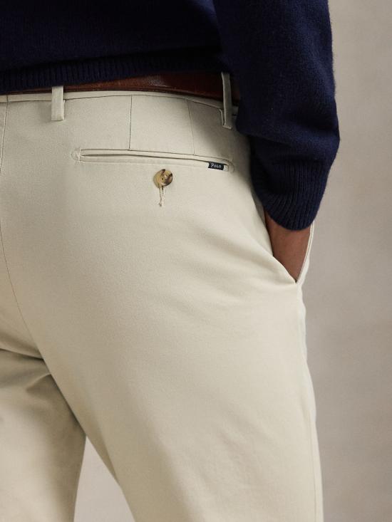 26SS 랄프 로렌 스트레이트 팬츠 710644988 012 BEIGE - RALPH LAUREN