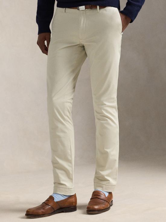 26SS 랄프 로렌 스트레이트 팬츠 710644988 012 BEIGE - RALPH LAUREN