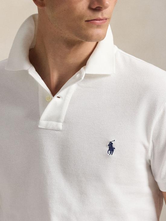 26SS 랄프 로렌 폴로 티셔츠 710548797 001 White - RALPH LAUREN