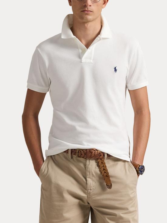 26SS 랄프 로렌 폴로 티셔츠 710548797 001 White - RALPH LAUREN