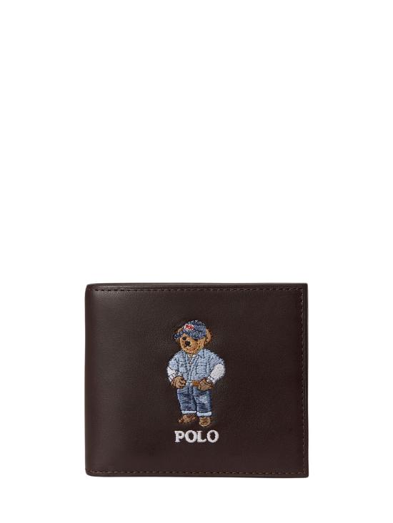 26SS 랄프 로렌 남성지갑 405P08100 002 BROWN