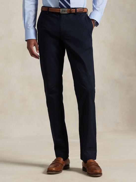26SS 랄프 로렌 스트레이트 팬츠 710644988 002 NAVY - RALPH LAUREN