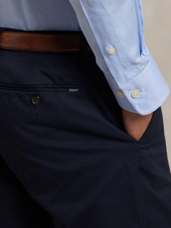 26SS 랄프 로렌 스트레이트 팬츠 710644988 002 NAVY - RALPH LAUREN