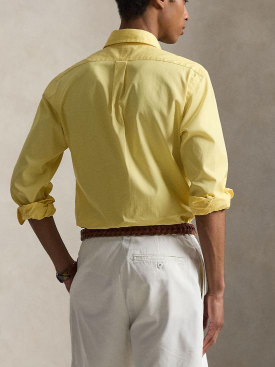 26SS 랄프 로렌 긴팔 셔츠 710B20512 005 Yellow - RALPH LAUREN
