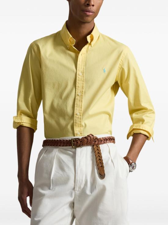 26SS 랄프 로렌 긴팔 셔츠 710B20512 005 Yellow - RALPH LAUREN