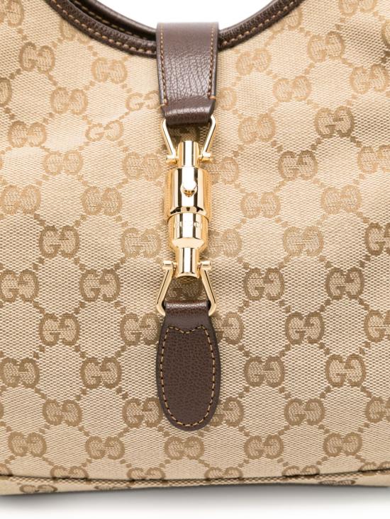 26SS 구찌 메르카토 GG 캔버스 미디엄 토트백 866645 FAFV2 9651 SAND DARK BROWN DOM - GUCCI