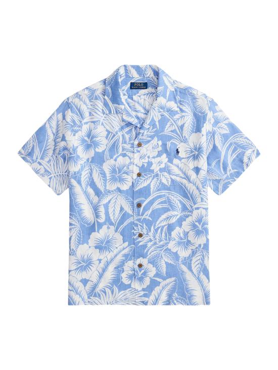 26SS 랄프 로렌 반팔 셔츠 710B14225 001 NAVY