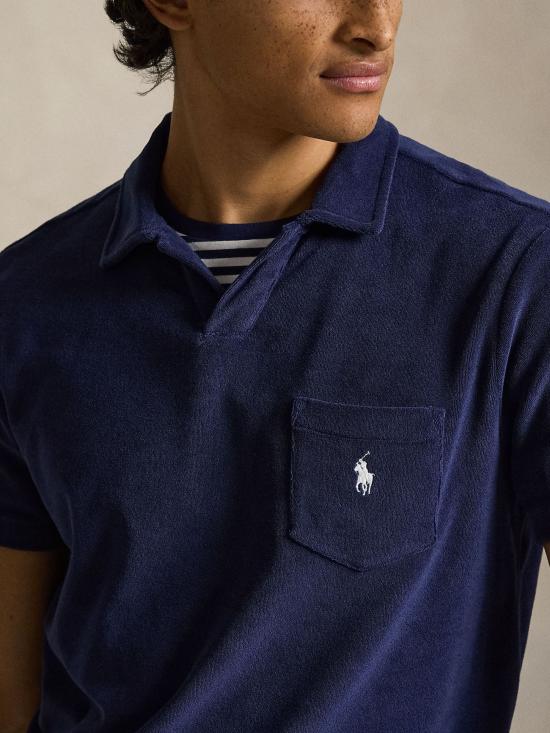 26SS 랄프 로렌 폴로 티셔츠 710A12491 001 Blue - RALPH LAUREN