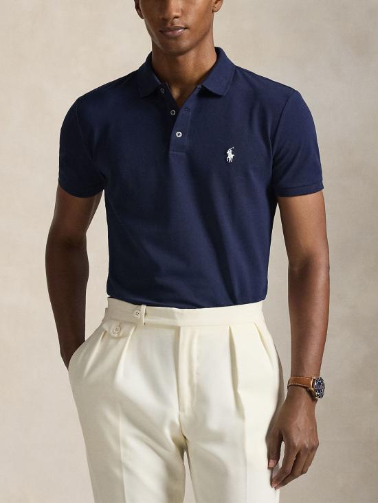 26SS 랄프 로렌 폴로 티셔츠 710941439 038 Blue - RALPH LAUREN
