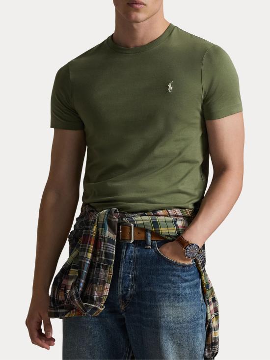 26SS 랄프 로렌 반팔 티셔츠 710671438 522 GREEN - RALPH LAUREN