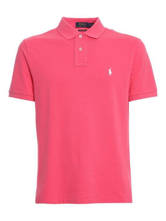 26SS 랄프 로렌 폴로 티셔츠 710782592 007 Fuchsia