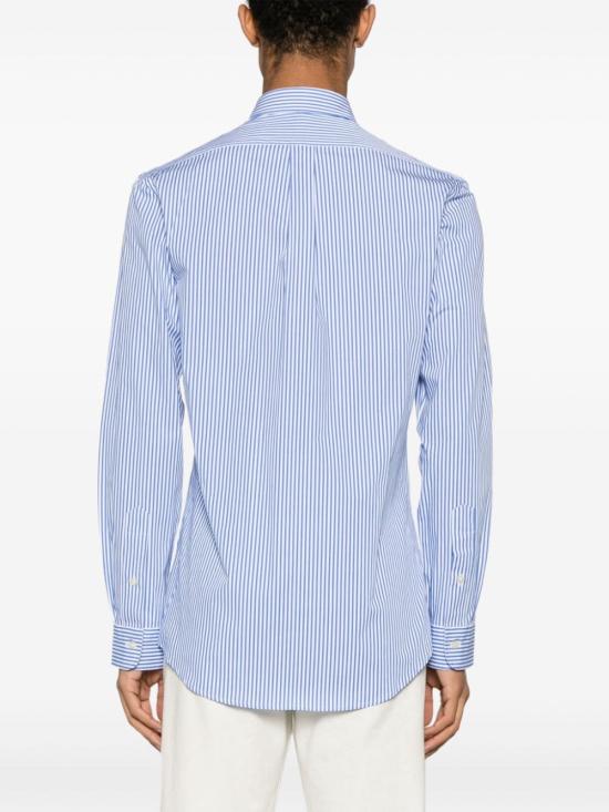 26SS 랄프 로렌 긴팔 셔츠 710929344 001 Clear Blue - RALPH LAUREN