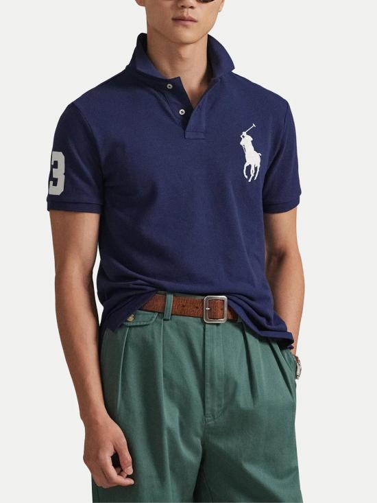26SS 랄프 로렌 폴로 티셔츠 710688969 004 NAVY - RALPH LAUREN