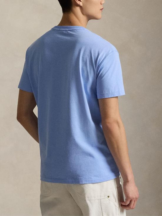 26SS 랄프 로렌 반팔 티셔츠 710B16612 001 LIGHT BLUE - RALPH LAUREN