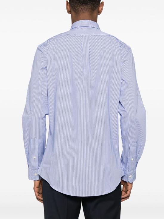 26SS 랄프 로렌 긴팔 셔츠 710928254 007 Blue - RALPH LAUREN