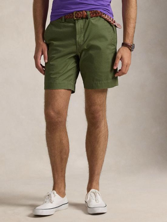 26SS 랄프 로렌 숏팬츠 710799213 001 GREEN - RALPH LAUREN