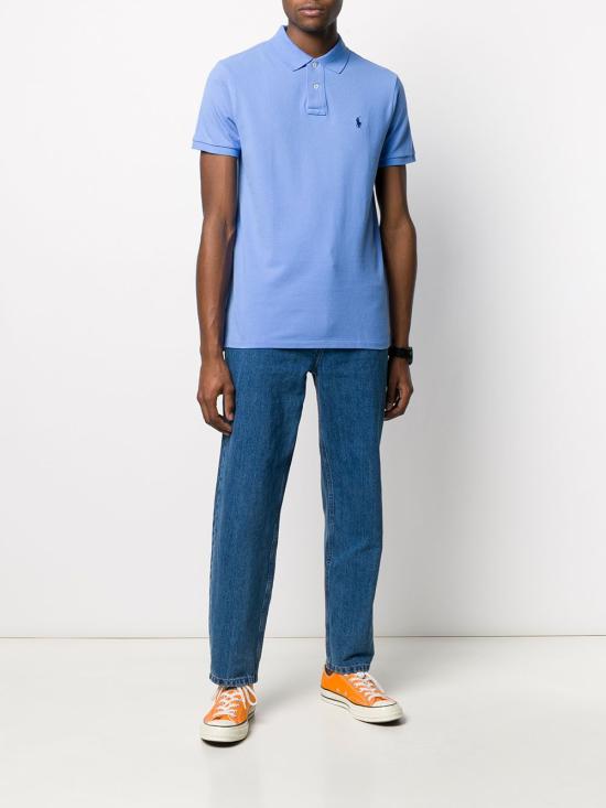 26SS 랄프 로렌 폴로 티셔츠 710795080 015 Clear Blue - RALPH LAUREN