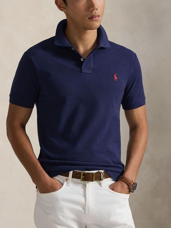 26SS 랄프 로렌 폴로 티셔츠 710795080 007 Blue - RALPH LAUREN