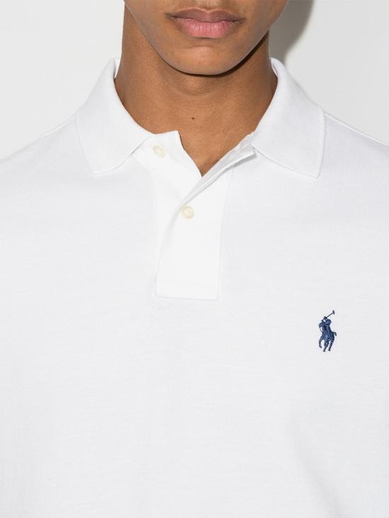 26SS 랄프 로렌 폴로 티셔츠 710666998 002 White - RALPH LAUREN