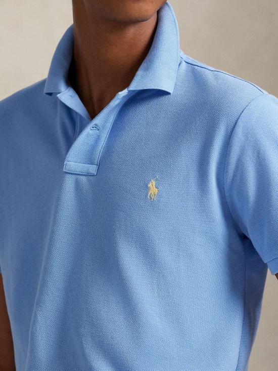 26SS 랄프 로렌 폴로 티셔츠 710680784 461 Clear Blue - RALPH LAUREN