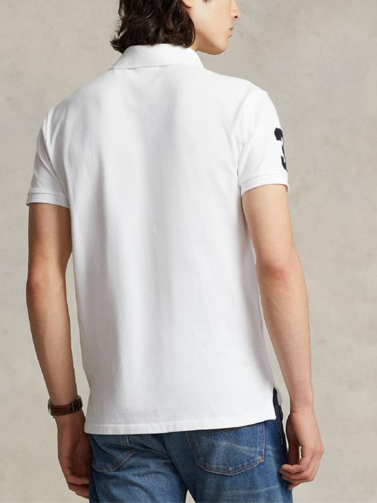26SS 랄프 로렌 폴로 티셔츠 710688969 003 White - RALPH LAUREN