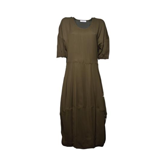 26SS 르메르 미디 원피스 DR1130LF1569 GR950 Bronzo