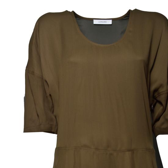 26SS 르메르 미디 원피스 DR1130LF1569 GR950 Bronzo - LEMAIRE