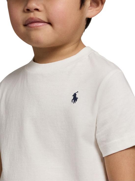 26SS [키즈] 랄프 로렌 티셔츠 322832904 035 WHITE - RALPH LAUREN