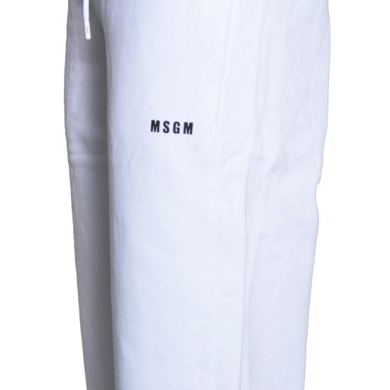 26SS 엠에스지엠 트레이닝/조거 팬츠 2000MP500200000 01 Bianco - MSGM