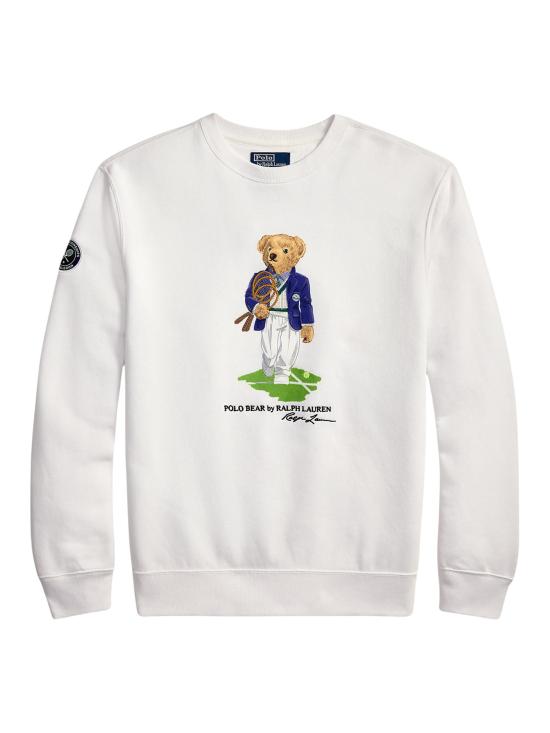 26SS 랄프 로렌 긴팔 티셔츠 710B16075 001 WHITE