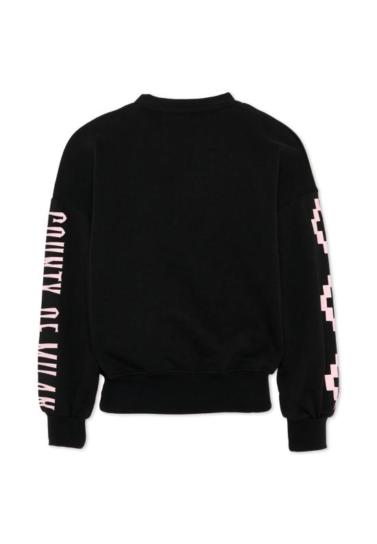 25FW [키즈] 컨트리 오브 밀란 티셔츠 F5CMJGSW093 110 BLACK - COUNTY OF MILAN