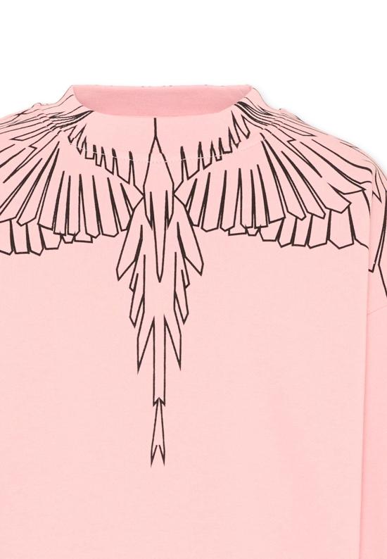 25FW [키즈] 컨트리 오브 밀란 티셔츠 F5CMJGSW101 BW008 PINK - COUNTY OF MILAN