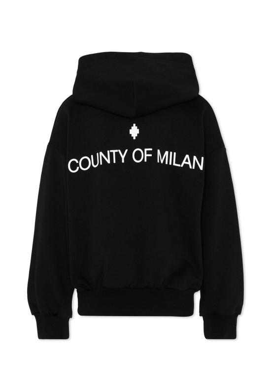 25FW [주니어] 컨트리 오브 밀란 티셔츠 F5CMJGHS084 110 BLACK - COUNTY OF MILAN