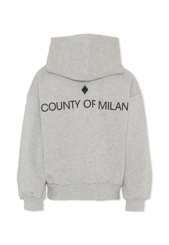 25FW [주니어] 컨트리 오브 밀란 티셔츠 F5CMJGHS084 101 GREY - COUNTY OF MILAN