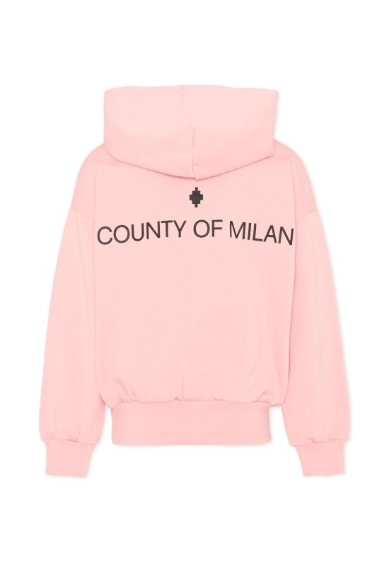 25FW [주니어] 컨트리 오브 밀란 티셔츠 F5CMJGHS084 BW008 PINK - COUNTY OF MILAN