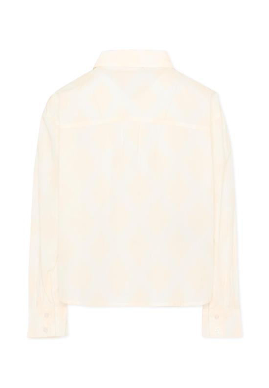 25FW [키즈] 컨트리 오브 밀란 셔츠 F5CMJGSI017 002 IVORY - COUNTY OF MILAN
