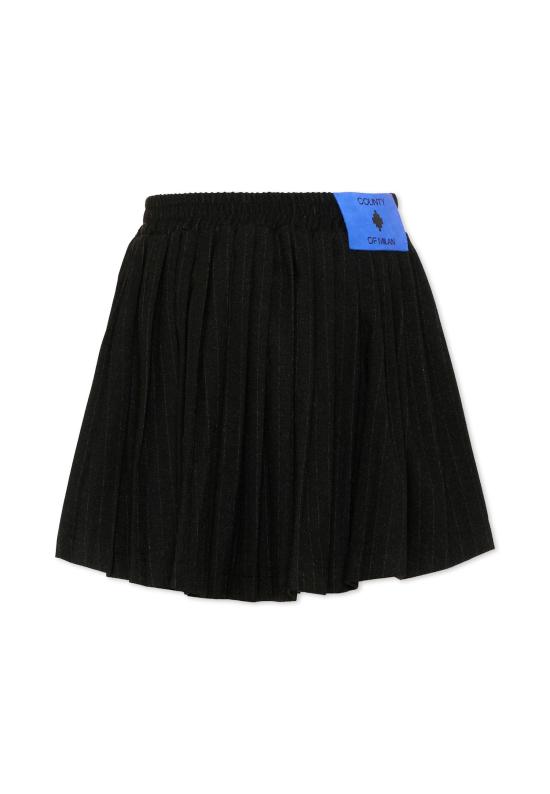 25FW [키즈] 컨트리 오브 밀란 스커트 F5CMJGSK020 110 BLACK - COUNTY OF MILAN