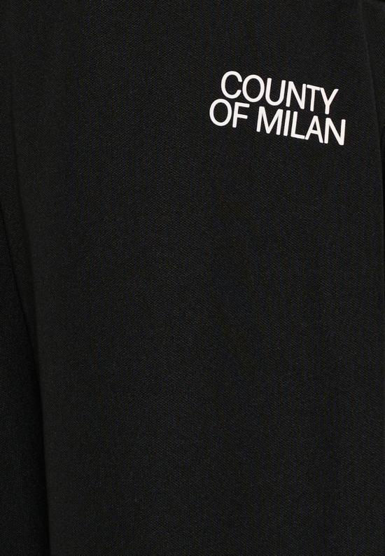 25FW [키즈] 컨트리 오브 밀란 트레이닝/조거 팬츠 F5CMJBPA082 110 BLACK - COUNTY OF MILAN