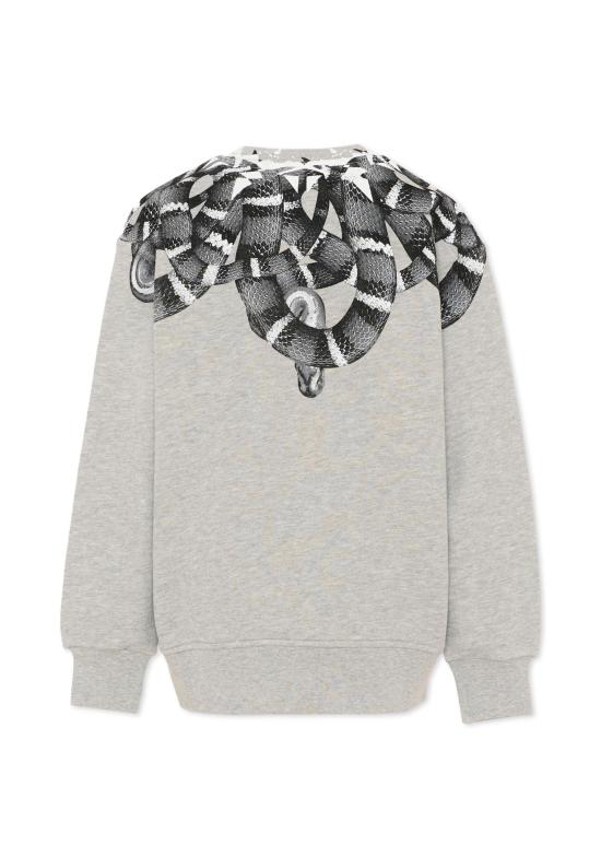 25FW [키즈] 컨트리 오브 밀란 티셔츠 F5CMJBSW039 101 GREY - COUNTY OF MILAN