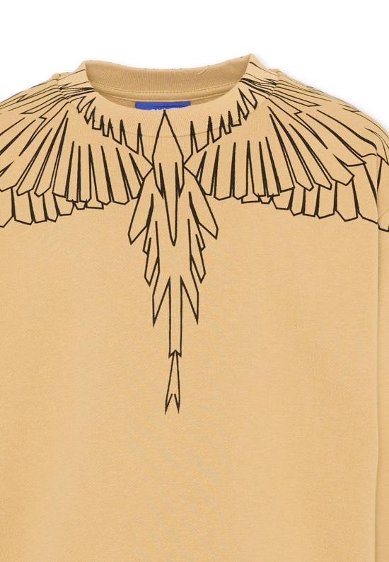 25FW [키즈] 컨트리 오브 밀란 티셔츠 F5CMJBSW071 178 BEIGE - COUNTY OF MILAN