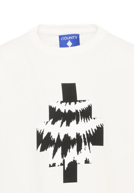25FW [키즈] 컨트리 오브 밀란 티셔츠 F5CMJBTH058 002 IVORY - COUNTY OF MILAN